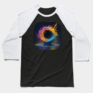 Acrylic paint ring Baseball T-Shirt